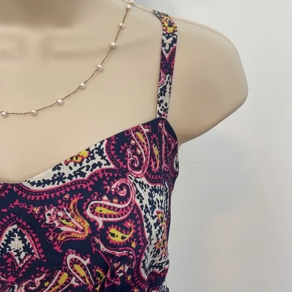 J. Crew Paisley Medallion Print Sundress - Picture 5 of 7